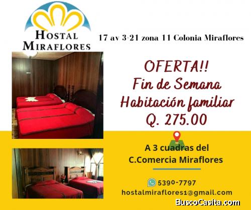 Hospedaje en Guatemala 
