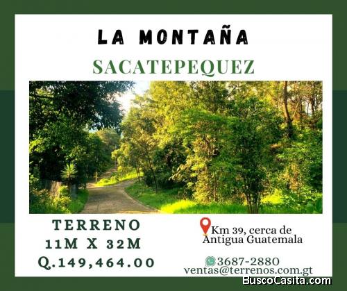 “La Montaña”, Terrenos en venta en Sacatepéquez