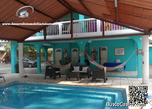 LINDA CASA DE DESCANSO CON PISCINA PARA FINES DE SEMANA