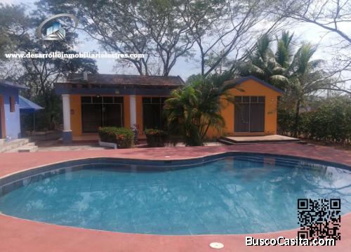 CASA VACACIONAL KM 78 AL PUERTO QUETZAL, ESCUINTLA
