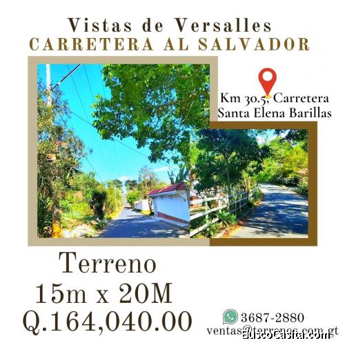 Venta de Terrenos en Carreter al Salvador, CON FACILIDADES DE PAGO 