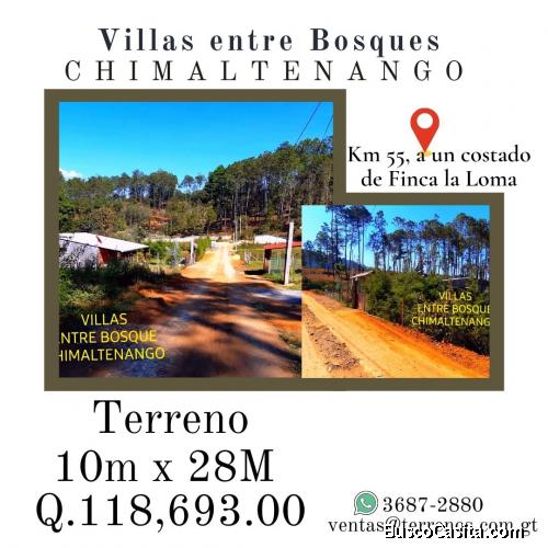 Venta de Terrenos en Chimaltenango CON FACILIDADES DE PAGO
