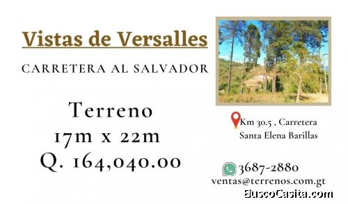Terrenos en venta en Carretera al Salvador 