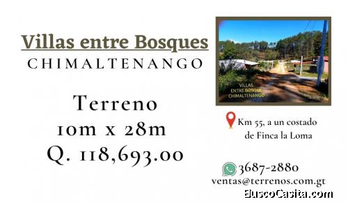 Terrenos en venta en Chimaltenango 