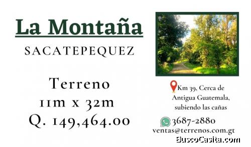 Terrenos en venta en Sacatepequez