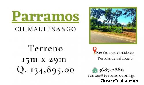 Terrenos en venta en Parramos 