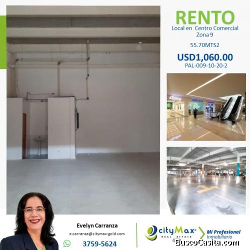 Local Comercial en zona 9