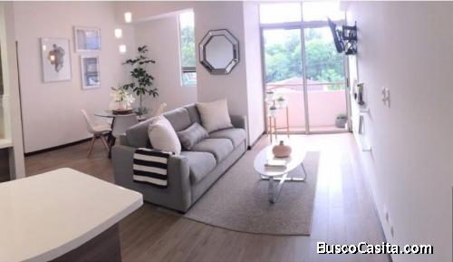 APARTAMENTO AMUEBLADO ZONA 13 MUY BIEN UBICADO