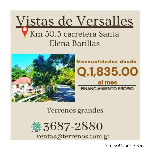 Vive en un lugar tranquilo... terrenos en venta en Carretera al Salvador