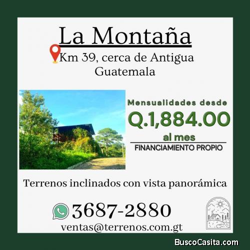 Vive en un lugar tranquilo... terrenos en venta en Sacatepequez