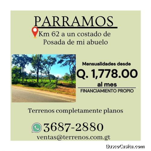 Vive en un lugar tranquilo... terrenos en venta en Parramos