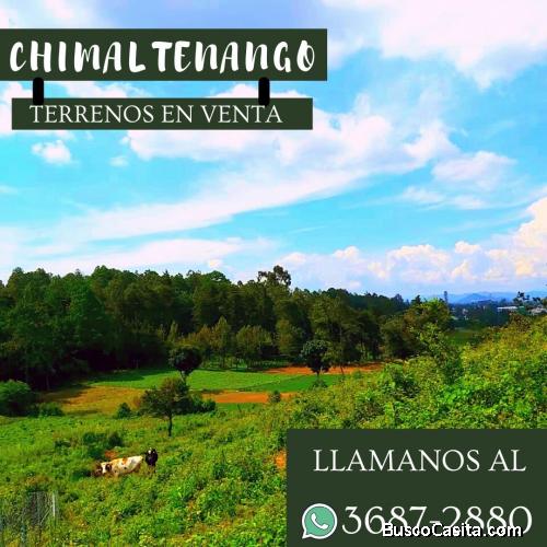 Terrenos en Chimaltenango, contamos con varios terrenos disponibles