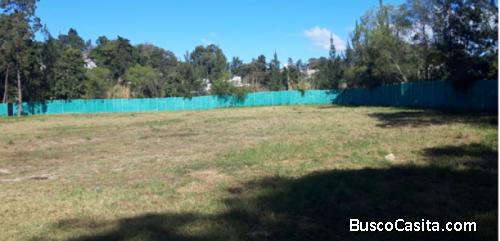 Terreno/Predio plano en renta en zona 17 Guatemala