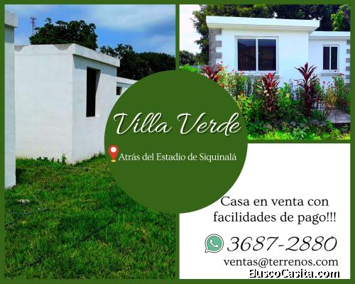 El hogar que mereces... Casa en venta en Siquinala