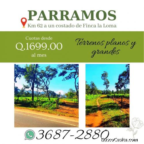 Lotes de 14m x 24m en Parramos, Chimaltenango