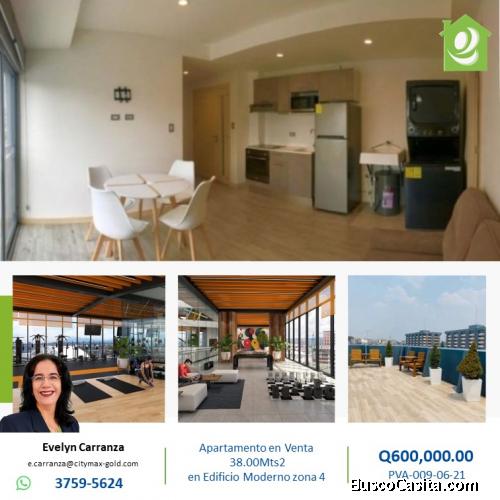 Apartamento en venta zona 4 !!