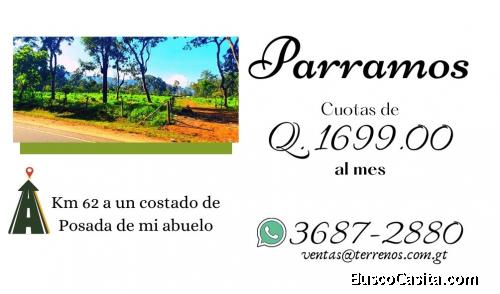 Terreno en excelente ubicación en Parramos 