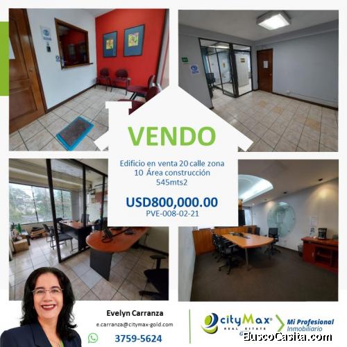 Edificio en Venta en zona 10
