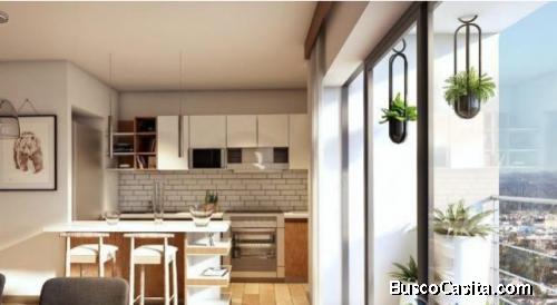 Apartamento de 2 Habitaciones en Venta en Zona 14