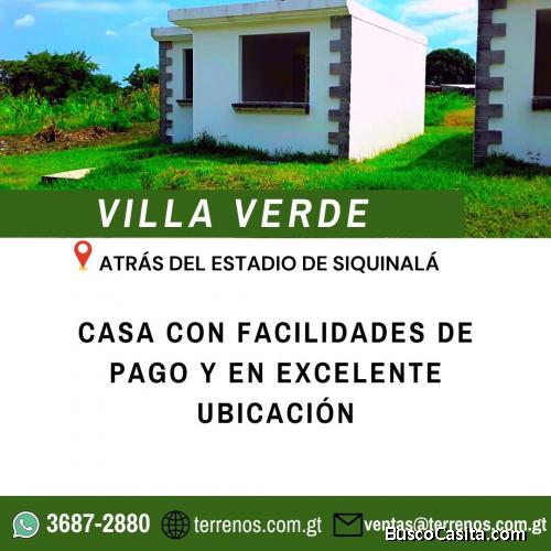 Se vende casa en Siquinalá, Escuintla 