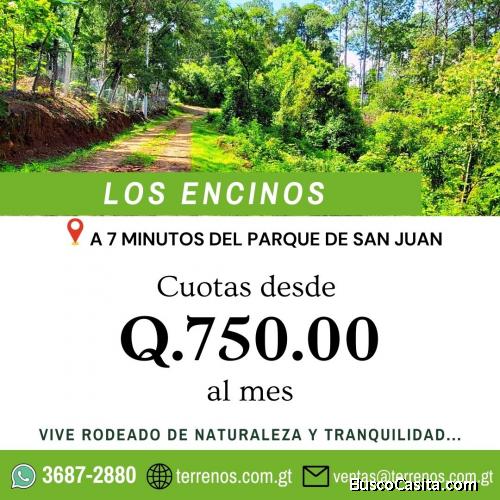 Se vende terreno en San Juan Sacatepequez, a 7 minutos del Parque