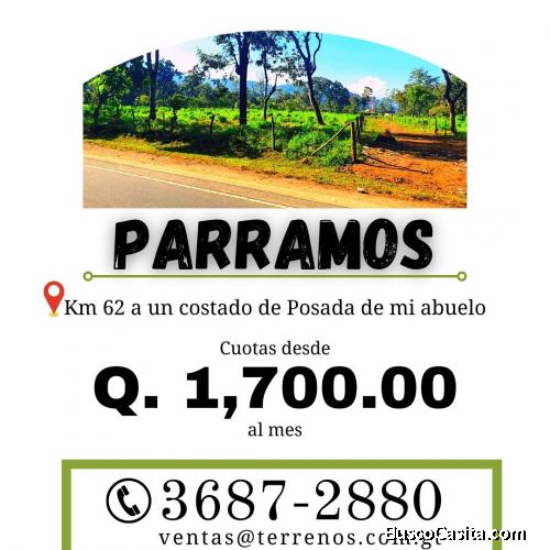 Terrenos en venta en Parramos en un área tranquila y muy fértil