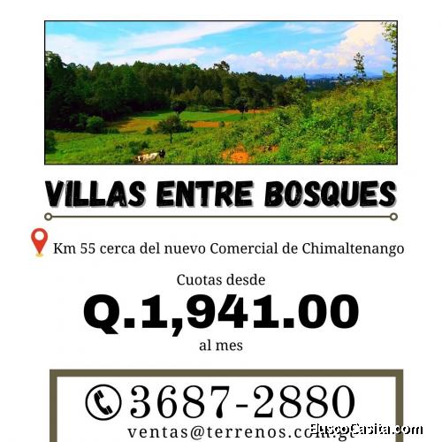 Terrenos en venta en Chimaltenango a 5 minutos del Nuevo Comercial