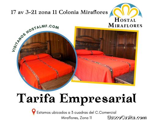 Hospedaje en excelente ubicación, zona 11