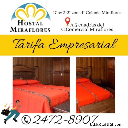 Hospedaje en Guatemala en Residencial Miraflores