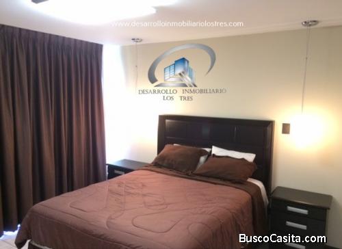 Apartamento en alquiler de 63 mts, amueblado en zona 9