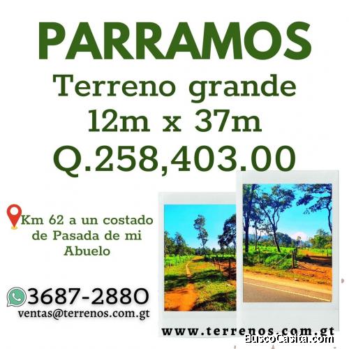 Km 62, a un costado de Posada de mi abuelo, terrenos grandes y planos 