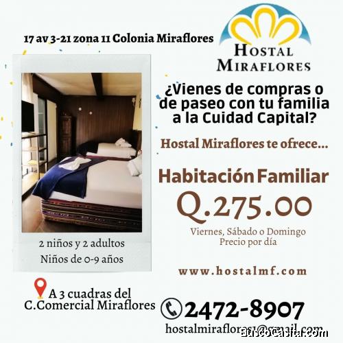 Hospédate en Hostal Miraflores