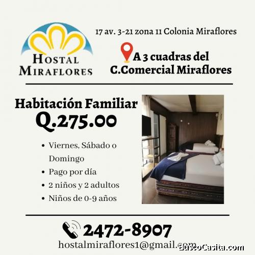 Vienes de Compras con tu familia, Hostal Miraflores es tu mejor opcion 