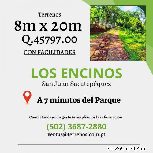Terrenos en venta en San Juan con facilidades 