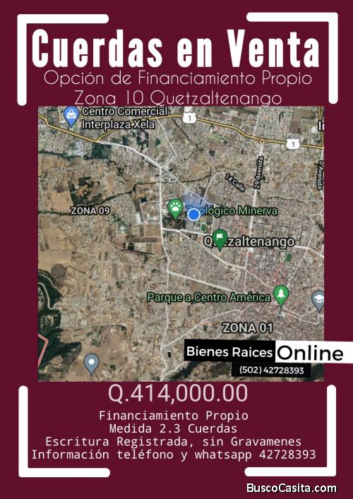 Cuerdas en Venta Zona 10 Quetzaltenango 
