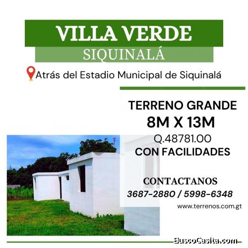 ¿Por qué no invertir tu bono 14 en un terreno para tu familia? Terrenos en Siquinalá