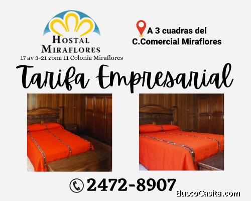 De compras por la Cuidad Capital? Hostal Miraflores te atenderá con todo gusto
