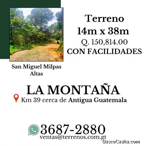 Invierte para tu futuro, terrenos en venta en Sacatepéquez con facilidades 