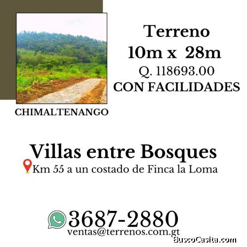 Invierte para tu futuro, terrenos en venta en Chimaltenango  con facilidades 