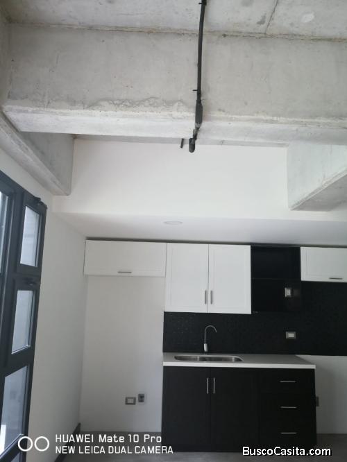 Apartamento Unipersonal en renta  en zona 14. La villa