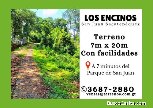 Venta. Terrenos en San Juan con facilidades 