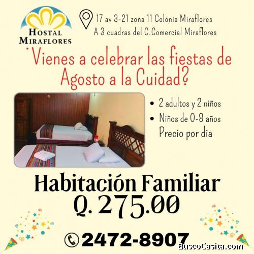 Celebra las Fiestas de Agosto en Familia 