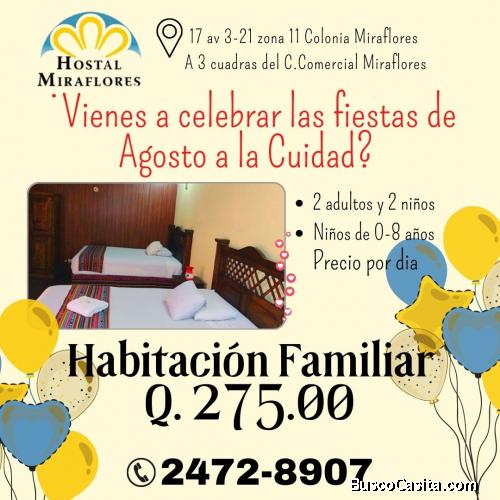 Hoteles en el Centro de Guatemala