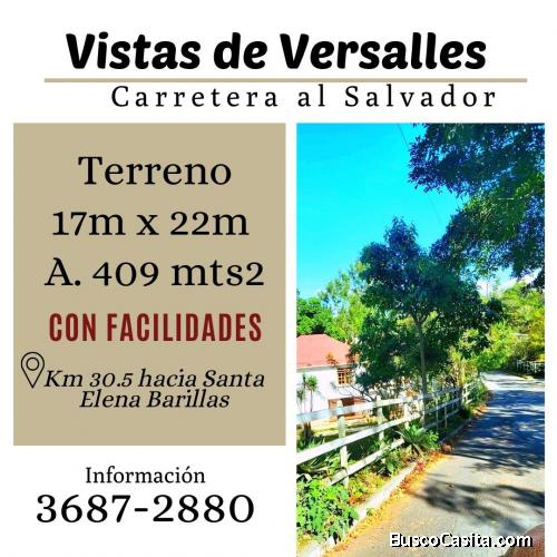 Compra tu terreno en Carretera al Salvador 