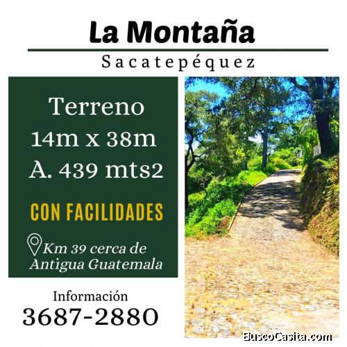 Compra tu terreno en Sacatepéquez 