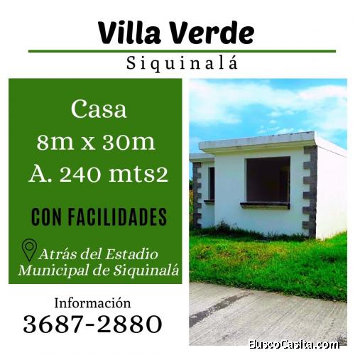 Compra tu Casa en Siquinala