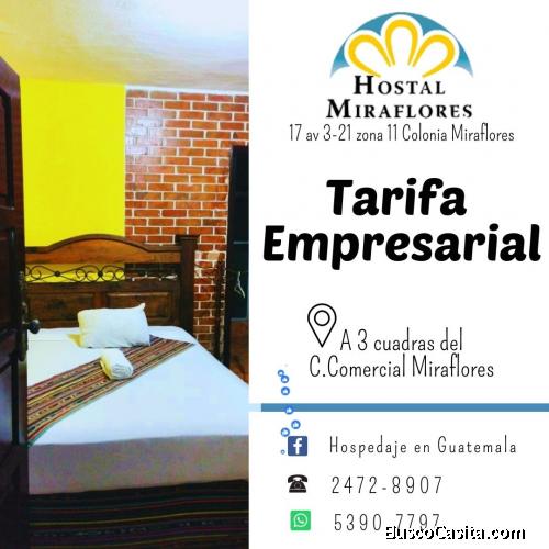 Ven a hospedarte a Hostal Miraflores... 