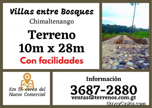 Adquiere tu amplio terreno en Chimaltenango, contamos con facilidades de pago 