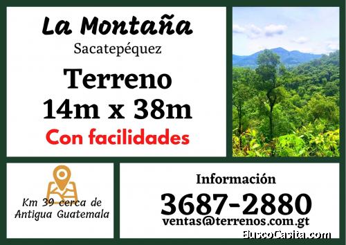 Adquiere tu amplio terreno en Sacatepéquez, contamos con facilidades de pago 