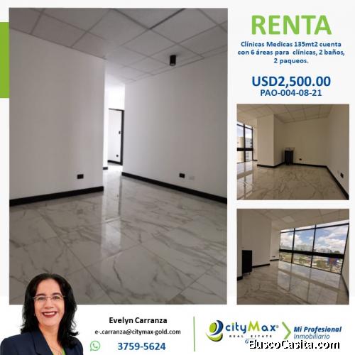 Clinicas Medica en Renta zona 10 